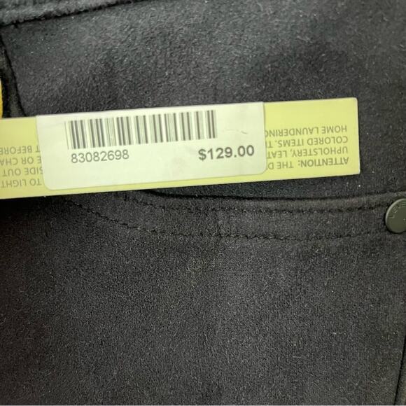NWT Level 99 Janice mid rise Ultra Skinny Suedette pants size 28 - Picture 8 of 12